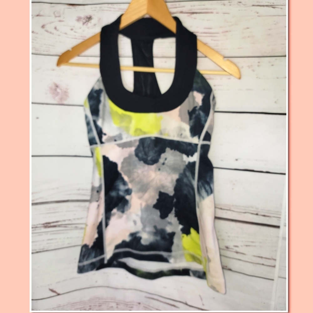Women's sports bra razorback tank top